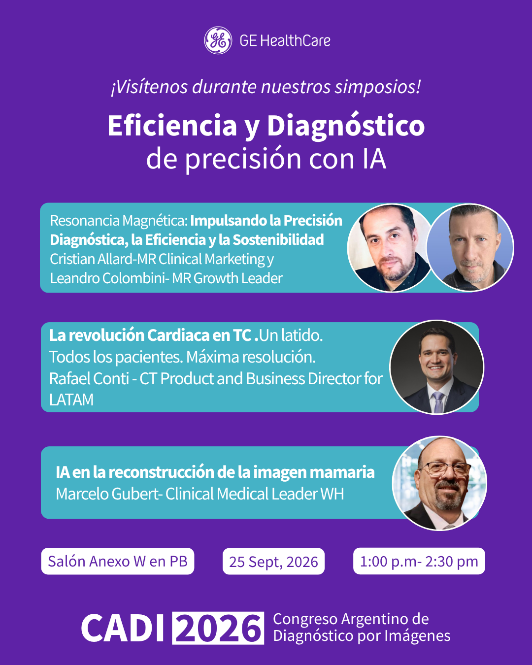 Simposio 1 de GE Healthcare